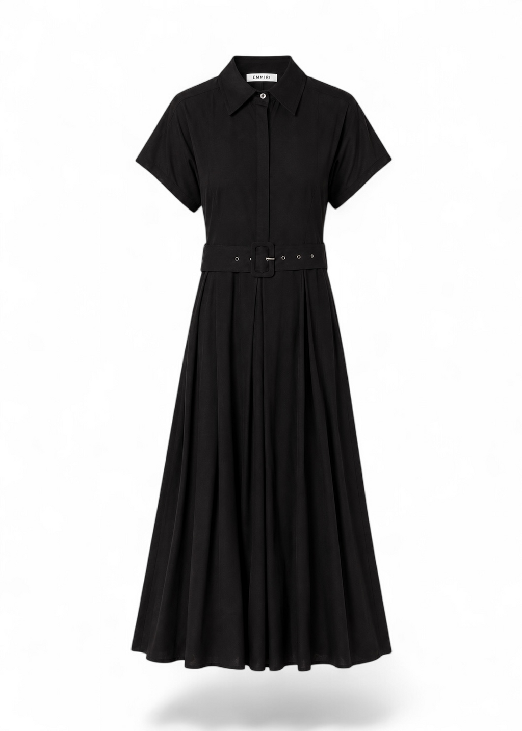 Monroe Black Midi Dress